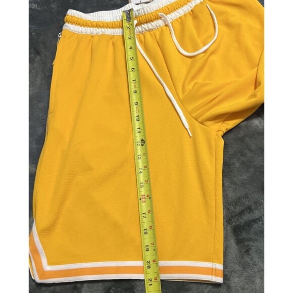 Medium Nike Men's Dri-FIT DNA 3.0 Basketball Shorts DH7160-739 Yellow White - Picture 7 of 9